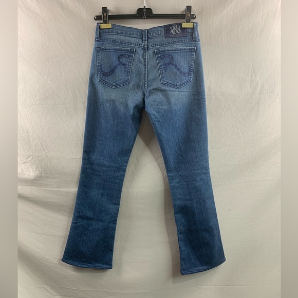 Rock & Republic Embellished  Wide Leg Jeans - Picture 1 of 9